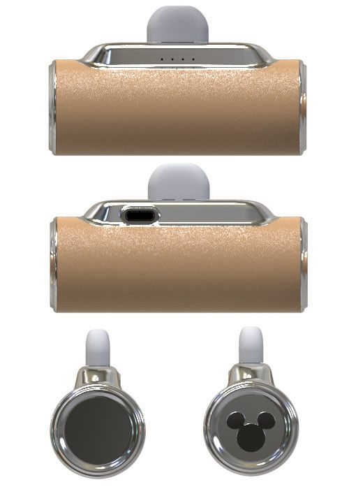 Pocket Type Leather Power Bank 5000mAh Ponad 300 razy długość cyklu