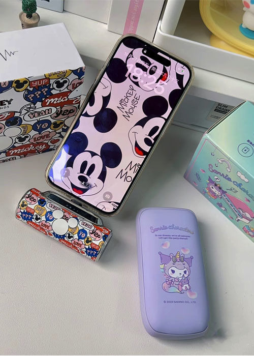 Pocket Type Leather Power Bank 5000mAh Ponad 300 razy długość cyklu