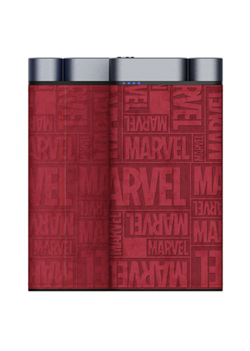 10000mAh Power Bank Metal Shell Leather Finish 2 sztuk USB-A 1 sztuk Porty typu-C