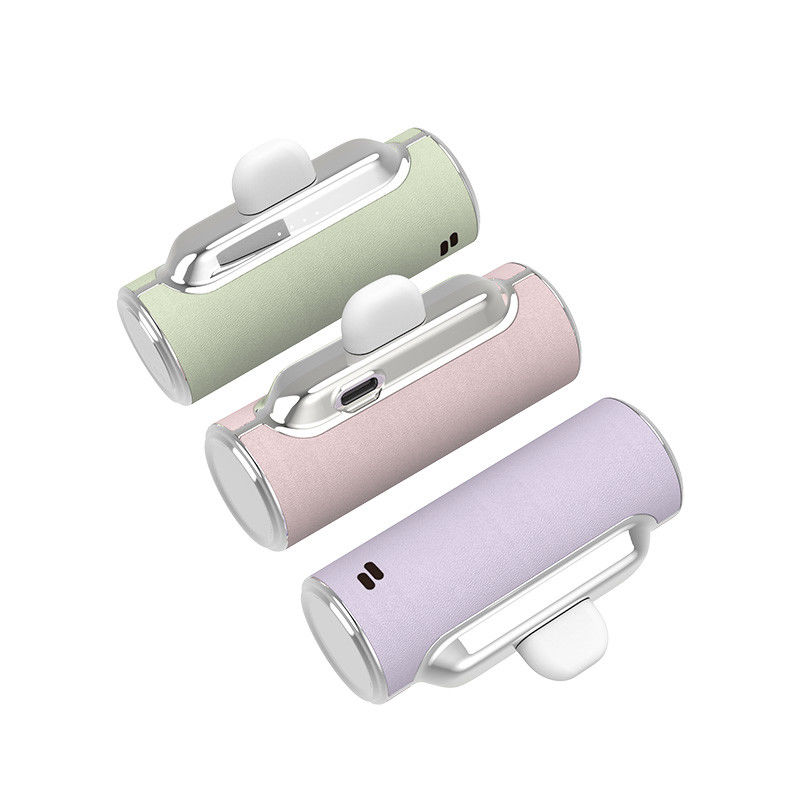 Przenośny skórzany power bank prosty kieszonkowy z torebką zapachową