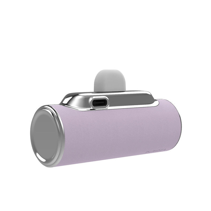 E08 Skórzany Power Bank Przenośny Mini z Fragrance Pocket / USB-C Connector